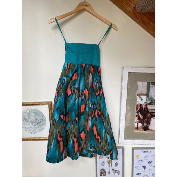 Anthropologie Girls From Savoy Printed Ika… - Picture 3 of 4